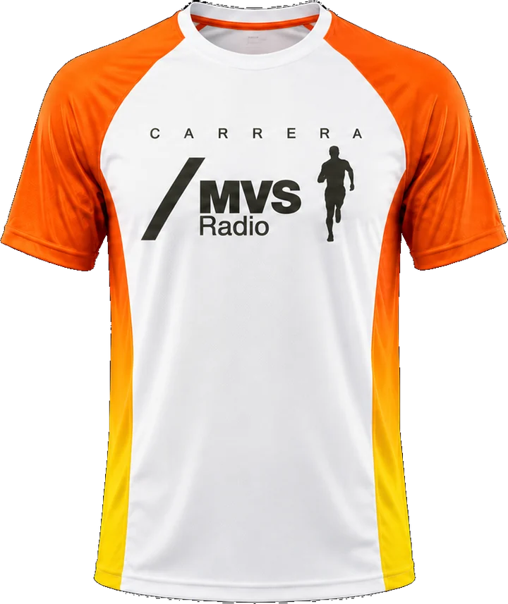 Playera oficial naranja